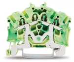 4-przewodowa złączka PE 2,5 mm², żółto-zielona 2002-6407