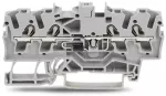 Złączka do zabudowy elementów 4-przewodowe, szara 2002-1411/1000-411