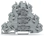 Złączka do zabudowy elementów 3-piętrowe, szara 2002-3211/1000-411