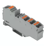 Złączka rozgałęźna z przyciskami 1 x 16 mm² / 6 x 4 mm²
