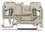 2-przewodowa złączka przelotowa 1,5 mm², jasnoszara