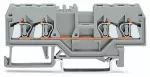 4-przewodowa złączka przelotowa 2,5 mm², czerwona 280-830