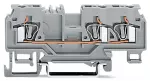 3-przewodowa złączka przelotowa 4 mm², niebieska 880-684