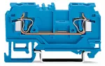 2-przewodowa złączka przelotowa 4 mm², niebieska 880-904/999-940