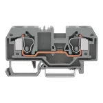 2-przewodowa złączka przelotowa 10 mm², niebieska 284-904
