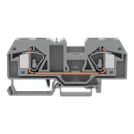 2-przewodowa złączka przelotowa 16 mm², niebieska 283-904