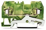 2-przewodowa złączka PE 2,5 mm², żółto-zielona 280-907/999-950