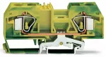 2-przewodowa złączka PE 16 mm², żółto-zielona 283-907/999-950