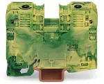 2-przewodowa złączka PE 35mm², żółto-zielona 285-137/999-950