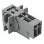 Wtyk 1-przewodowy CAGE CLAMP®, szara 769-602/002-000