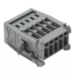 Wtyk 1-przewodowy CAGE CLAMP®, szara 769-605/005-000
