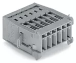 Wtyk 1-przewodowy CAGE CLAMP®, szara 769-606/005-000