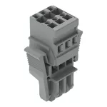 1-przewodowe gniazdo CAGE CLAMP®, szara 769-103/021-000
