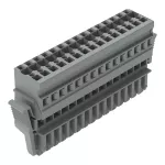 1-przewodowe gniazdo CAGE CLAMP®, szara 769-115/021-000