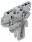 Moduł wewnętrzny 2-przewodowe gniazdo CAGE CLAMP®, szara
