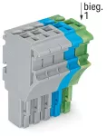 Gniazdo 1-przewodowe Push-in CAGE CLAMP®