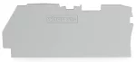 Ścianka końcowa/wewnętrzna gr. 1 mm, szara 2104-1291