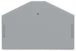 Ścianka końcowa/wewnętrzna gr. 2,5 mm, szara 280-312