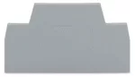 Ścianka końcowa/wewnętrzna gr. 2,5 mm, szara 281-340