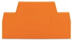 Ścianka końcowa/wewnętrzna gr. 2,5 mm, pomarańczowa 281-341