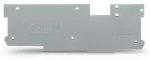 Ścianka końcowa/wewnętrzna gr. 1,1 mm, szara 769-320