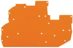 Ścianka końcowa/wewnętrzna gr. 1 mm, pomarańczowa 2022-2292