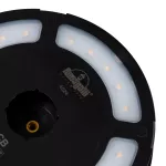 Oprawa ogrodowa Solar JOSEPHA Fumagalli Moduł LED z czujnikiem ruchu PIR 4000K 280lm OPAL REFL. 800 mm IP 55 czarny / tworzywo sztuczne