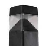 Oprawa ogrodowa ESTER 800 CLEAR Fumagalli GX53 LED CCT 10W 3000K/4000K/6500K SET 800 mm IP55 230V czarny / tworzywo sztuczne