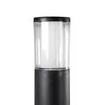 Oprawa ogrodowa CARLO CLEAR Fumagalli GU10 LED CCT 4,8W 800 mm 2700K/4000K/6500K SET IP55 230V czarny / tworzywo sztuczne