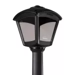 Oprawa ogrodowa GIAFFA/ROBY CLEAR Fumagalli E27 wys.945 mm, szer.200 mm IP55 230V czarny / tworzywo sztuczne