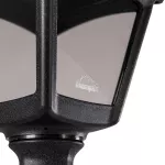 Oprawa ogrodowa GIAFFA/ROBY CLEAR Fumagalli E27 wys.945 mm, szer.200 mm IP55 230V czarny / tworzywo sztuczne