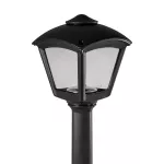 Oprawa ogrodowa GIAFFA/ROBY CLEAR Fumagalli E27 wys.945 mm, szer.200 mm IP55 230V czarny / tworzywo sztuczne