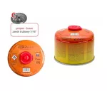 ELICO NABÓJ GAZU  230g  7/16" GAZ CAMPINGOWY / ZAWÓR ŚRUBOWY