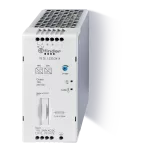 Zasilacz impulsowy 24V DC, 240W, bezpiecznik + regulator + zestyk logiki dodatniej