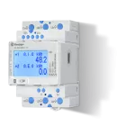 Licznik energii trójfazowy, Modbus RS485, 1 wyjście inpulsowe, NFC, MID, dwutaryfowy