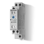 Przekaźnik czasowy wielofunkcyjny NFC 1 P; 16A; 12…240V AC/DC; AI, DI, LI, BE, CEb, DE, LE