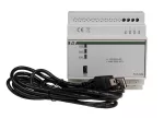 Sterownik sekwencyjny, impulsowo-czasowy, 4-kanałowy, 24÷230V AC/DC, nastawa od 1s do 100h