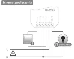 DIMMER ściemniacz oświetlenia Wi-Fi 230V