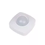 Czujnik ruchu PIR z funkcją obecności, sufitowy, 360°, 10A, 12÷24 V AC/DC, biały