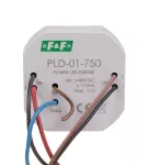 Zasilacz LED mocy nap. wej. 5÷40V DC, montaż w puszce Ø61, 750W