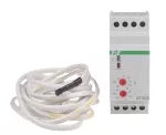 Regulator temperatury 24V montaż na szynie DIN, styk: 1NO/NC 230V AC