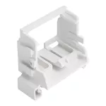 Adapter montażowy do złączek 10-przewodowych seria 221, 4 mm²; biały