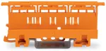 Adapter montażowy seria 221 - 6 mm², pomarańczowy