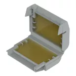 Gelbox; Odgałęźnik; do przewodów instalacyjnych; z żelem; Seria 221, 2x73; Złączki maks. 4 mm²; bez złączek instalacyjnych; wielkość 2; szara