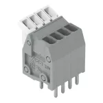 Złączka do płytek drukowanych przycisk 0,5 mm² RM 2,5 mm 6-bieg, szara 234-206