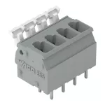 Złącze do PCB przycisk 2,5 mm² RASTER 5/5,08 mm 2-bieg., jasnoszary