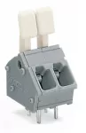 Złączka do płytek drukowanych przycisk ręczny 2,5 mm² RM 5/5,08 mm 9-bieg, szara 256-409/333-000