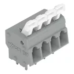 Złączka do płytek drukowanych przycisk 2,5 mm² RM 5/5,08 mm 16-bieg, szara 257-416