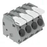 Złączka do płytek drukowanych dźwignia 16 mm² RM 10 mm 6-bieg, szara 2716-106