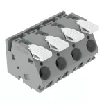 Złączka do płytek drukowanych dźwignia 16 mm² raster 15mm 2-bieg, szara 2716-252